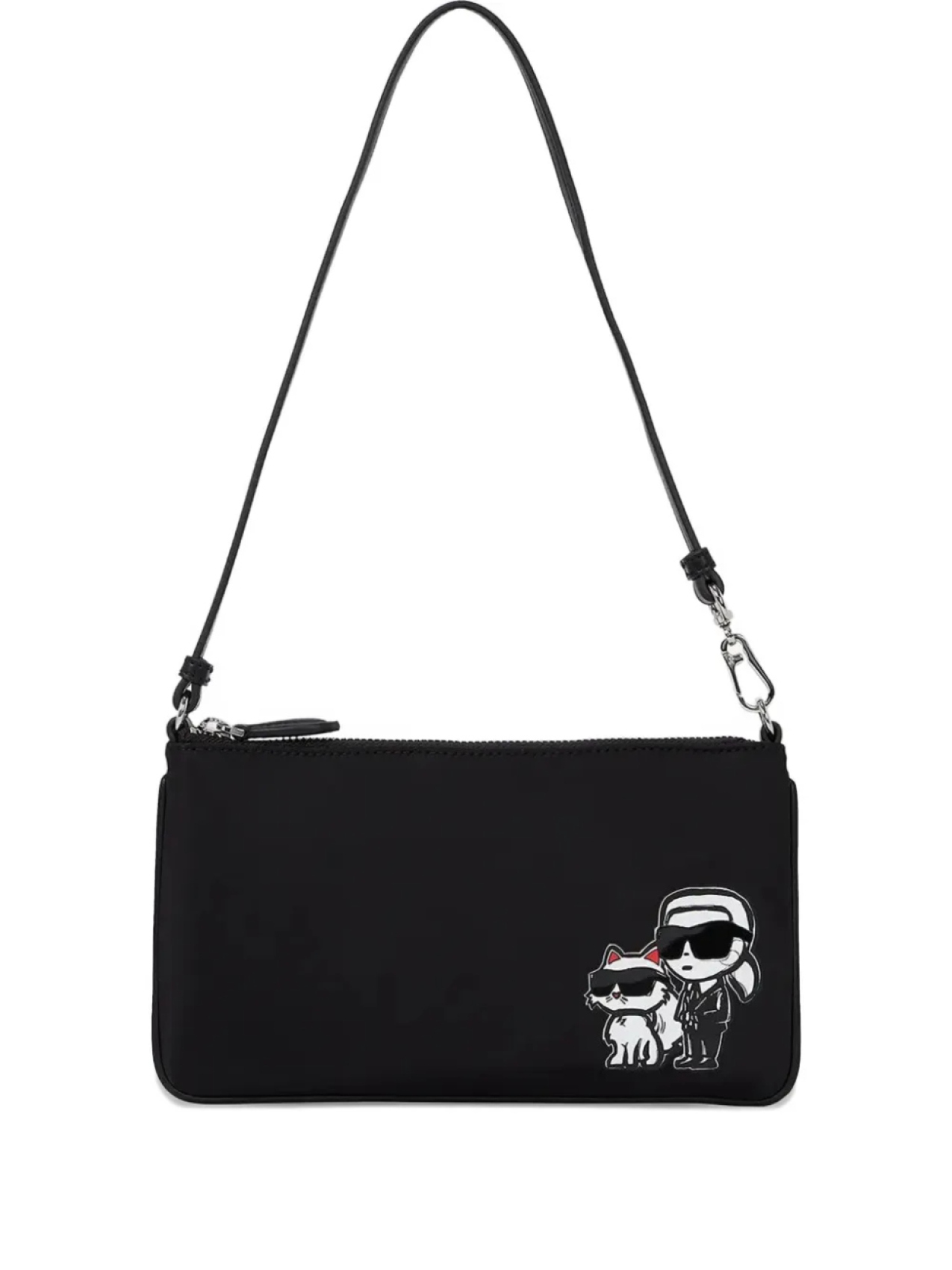 

Сумка через плечо Ikon Karl Lagerfeld, черный