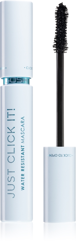 

Просто нажмите! Водостойкая тушь для ресниц, придающая объем Gosh, atspalvis black 10 мл