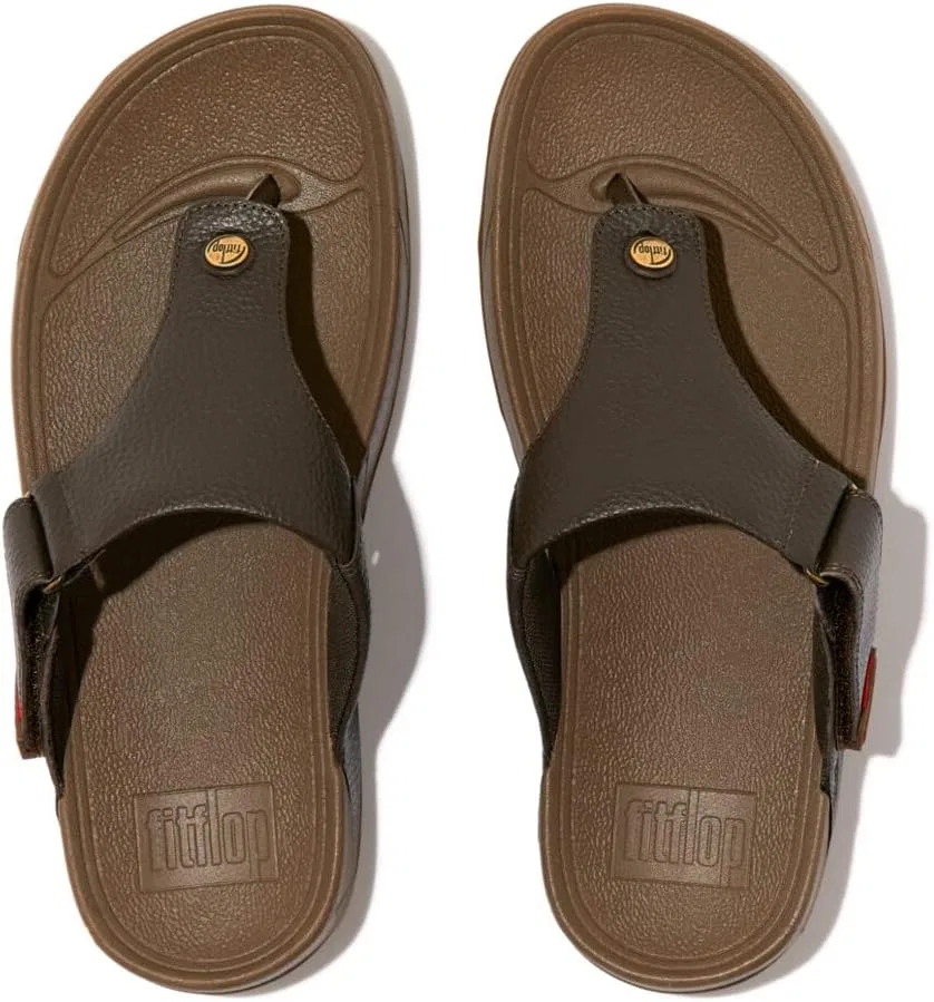Мужские шлепанцы FitFlop 279-005, темно-синие, 39 EU — фото 2
