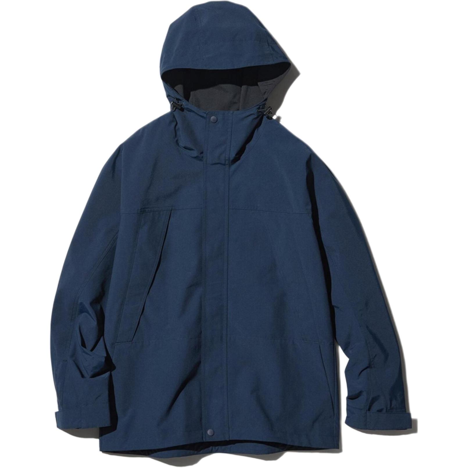 

UNIQLO Куртка унисекс темно-синяя, Navy Blue