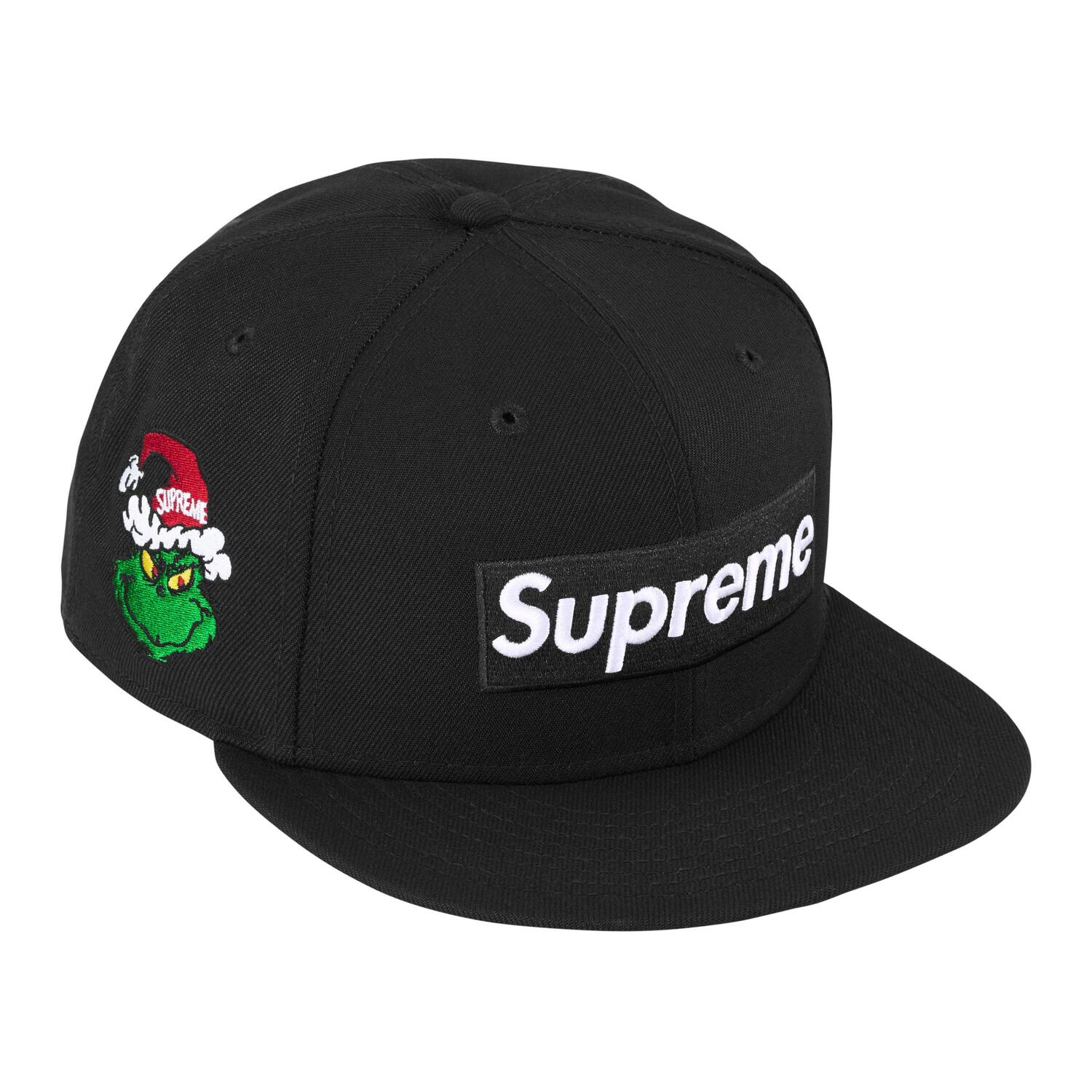 

Кепка New Era 59Fifty, Grinch Box Logo Supreme, черный