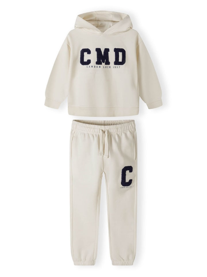 

Minoti Комплект из двух предметов: спортивный костюм 27fleece3 белого цвета