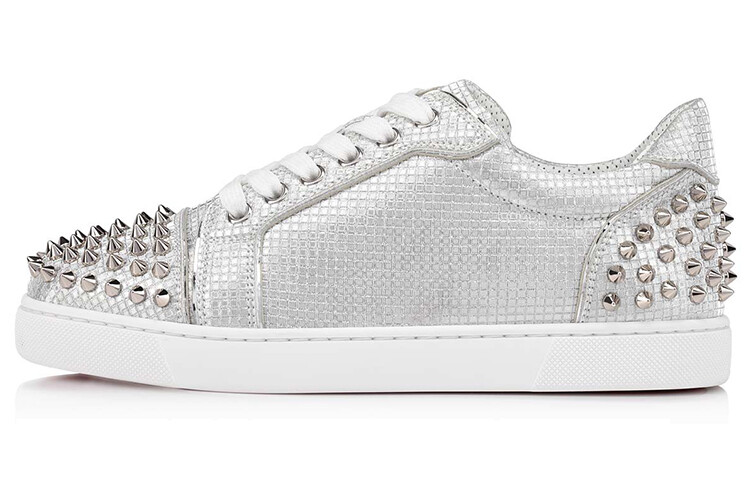 

Кроссовки для скейтбординга женские, низкие, серые Christian Louboutin