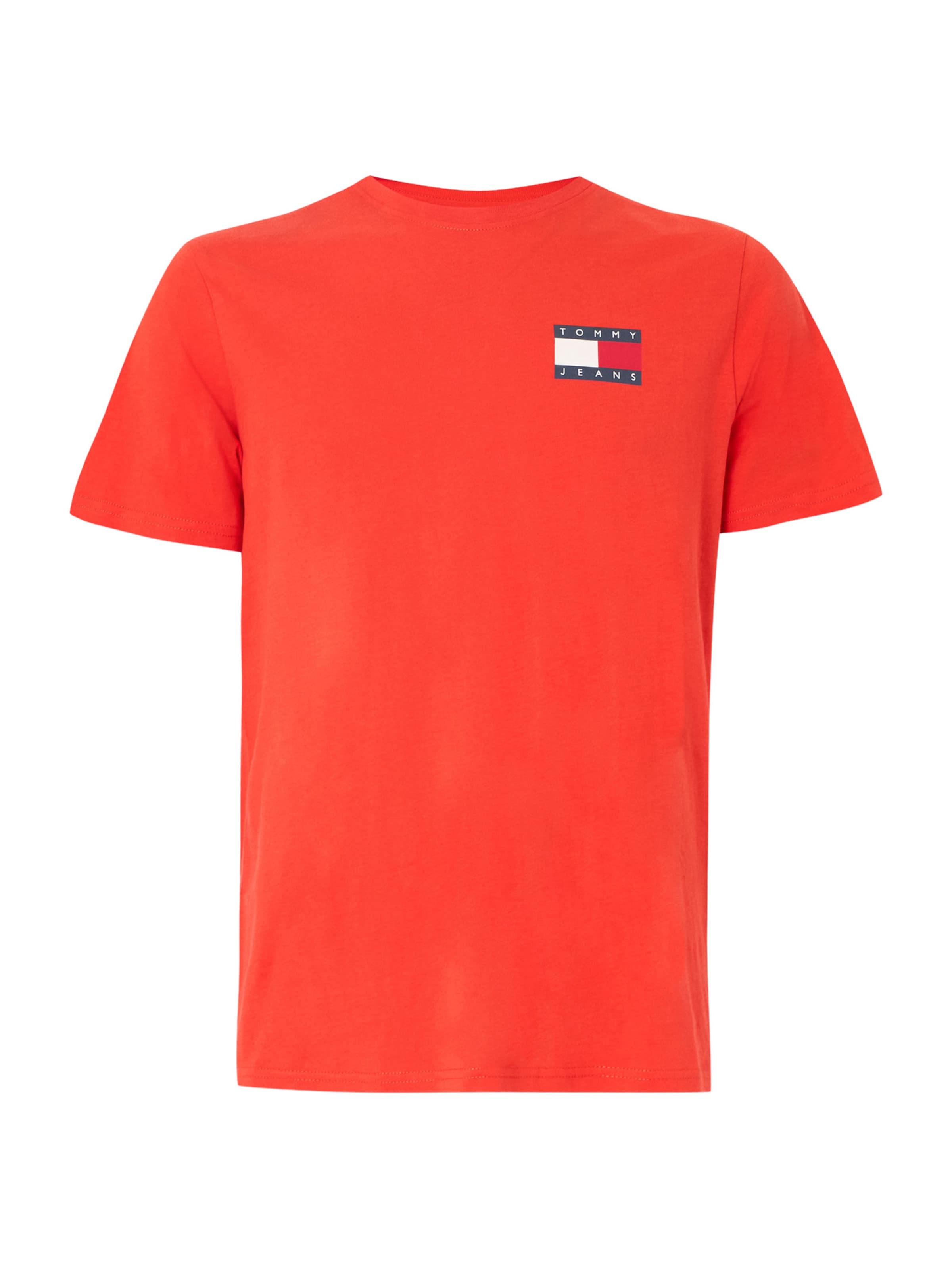 

Tommy Jeans Футболка 'ESSENTIAL' в цвете Orange Red