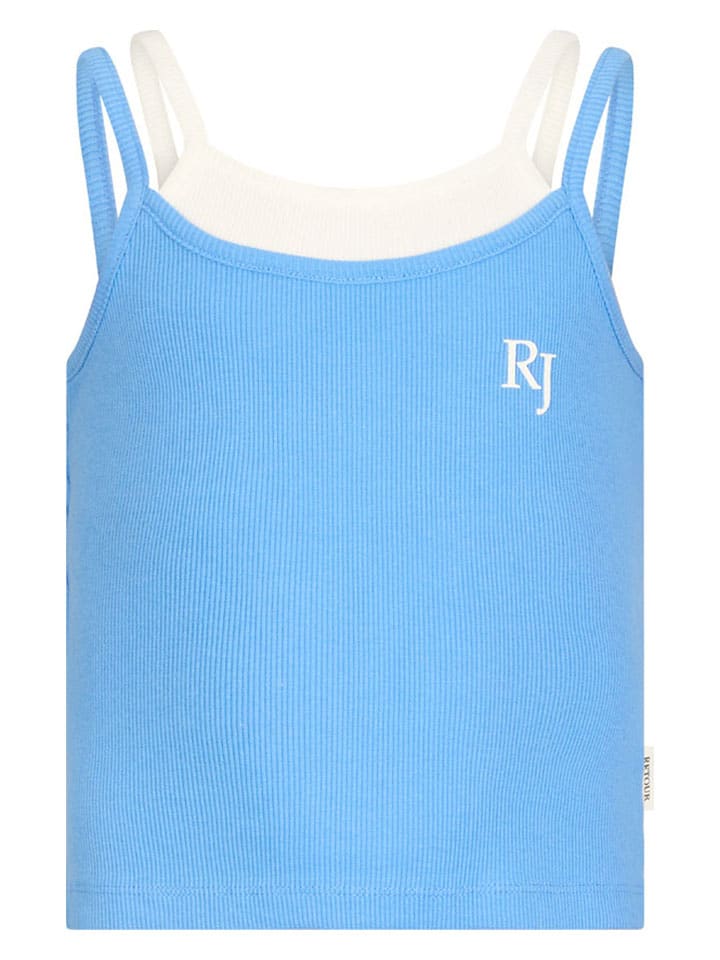 

Топ Retour, светло-голубой/белый