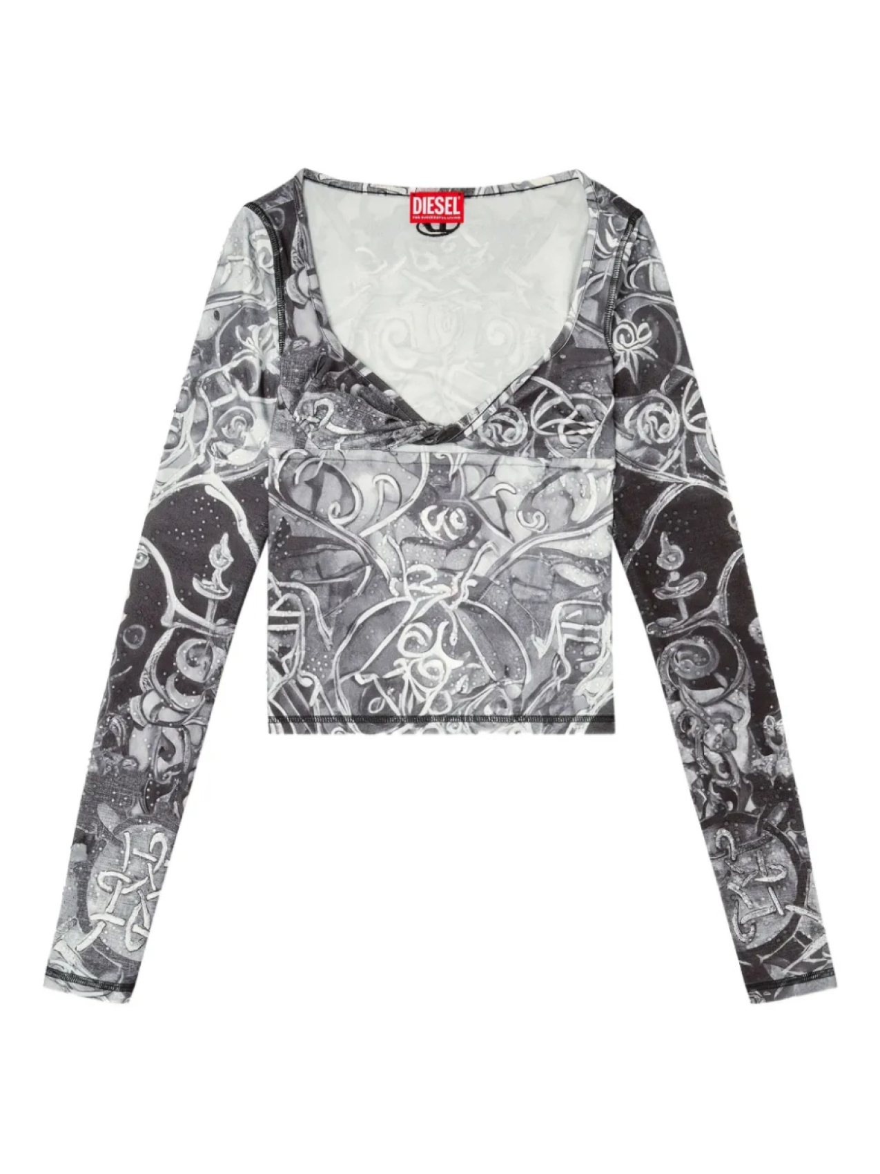 

Футболка T-Antica Diesel, серый