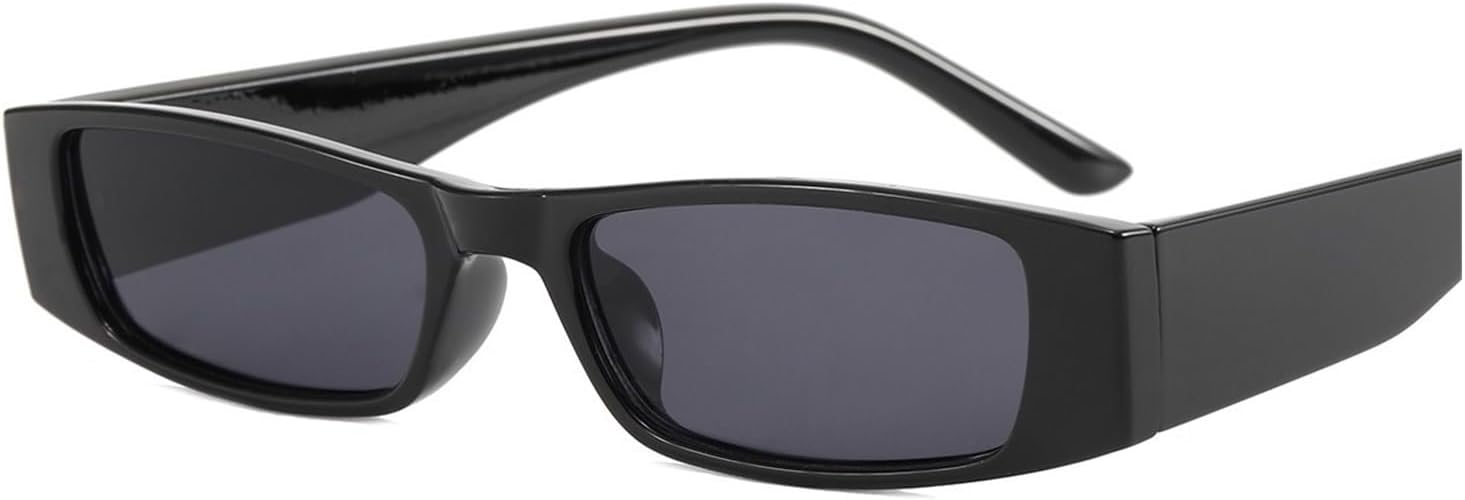 

Винтажные солнцезащитные очки в маленькой квадратной оправе для мужчин и женщин, для отдыха на природе и отпуска, с защитой от УФ-излучения UV400, отличный подарок EkeNoz, A