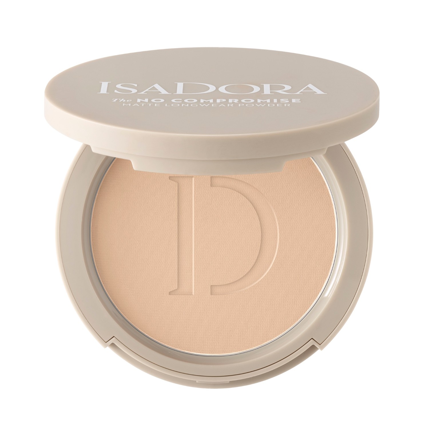 

Пудра для лица the no compromise matte longwear powder Isadora, 065 neutral beige, вес 7 гр.