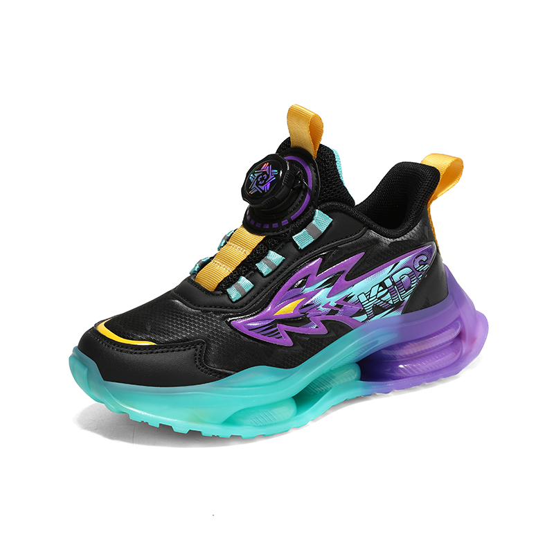 

Водонепроницаемая детская обувь для повседневной жизни TONYBEAR, черный/фиолетовый