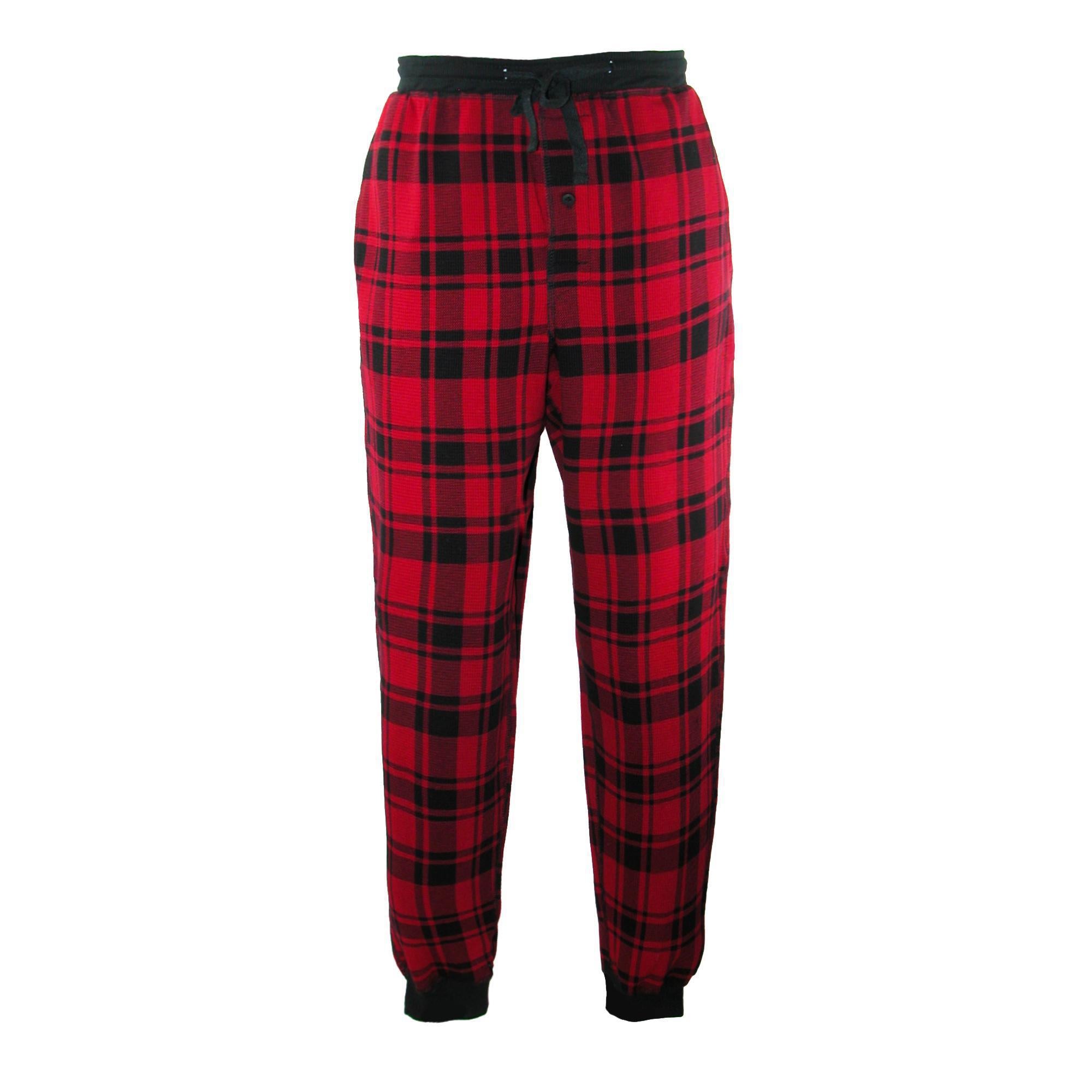 

Мужские пижамные штаны в стиле Jogger Style Lounge Hanes, красный