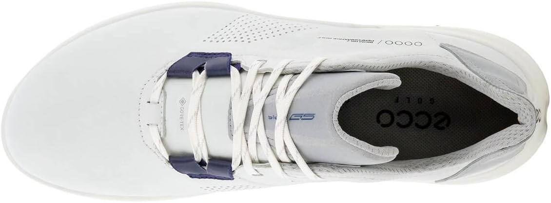 Мужские ботинки ECCO Biom G5 Gore-Tex водонепроницаемые, белый/синий — фото 3