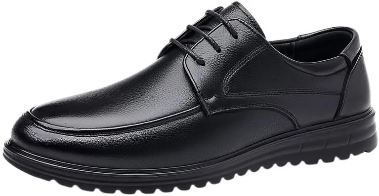 Лоферы Leather Shoes Loafers Comfortable Breathable, Black DHFIRUFSHLO