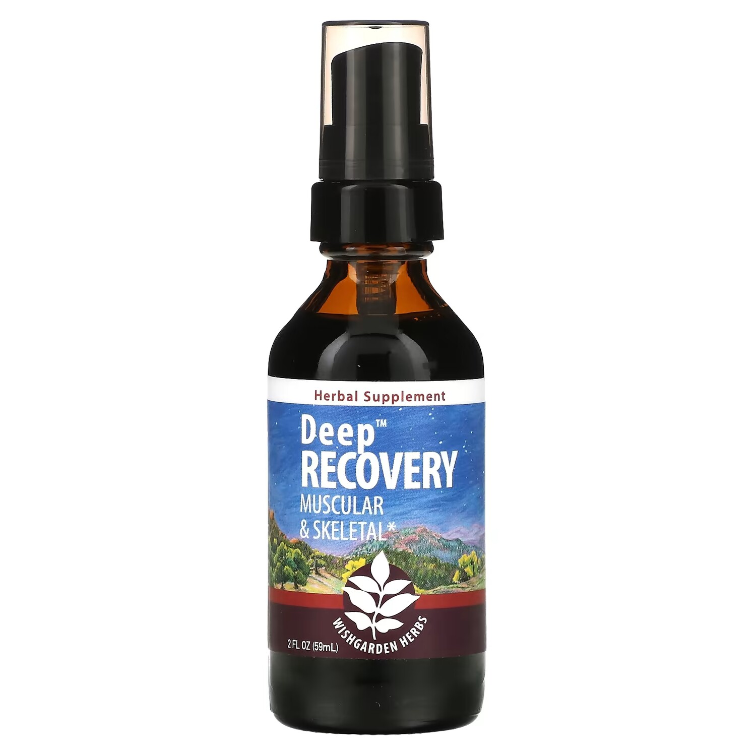 

Растительная добавка WishGarden Herbs Deep Recovery для мышц и скелета, 59 мл