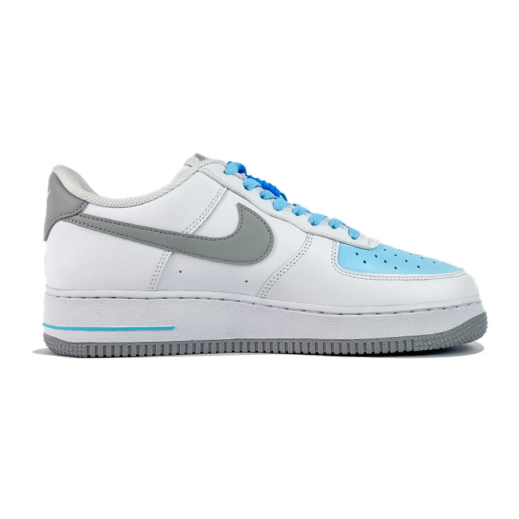 

Кроссовки Nike Air Force 1 Skateboarding Shoes Men Low-top White/Royal Blue, белый/синий