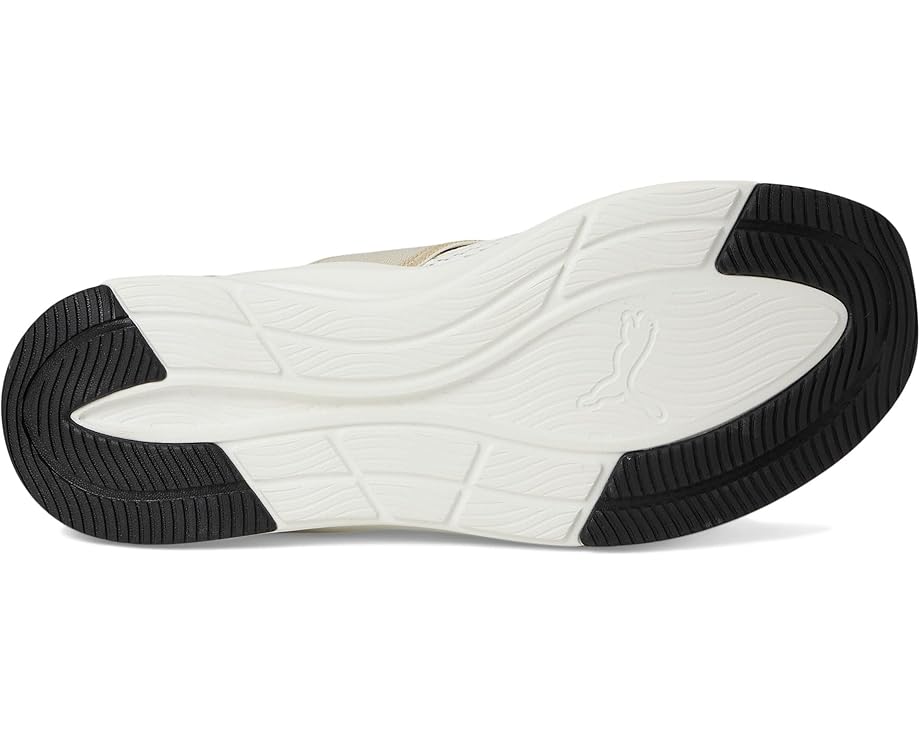 Кроссовки PUMA Softride Harli Slip-On Cross Training Shoes, цвет Warm White-Toasted Almond-Puma Black — фото 3