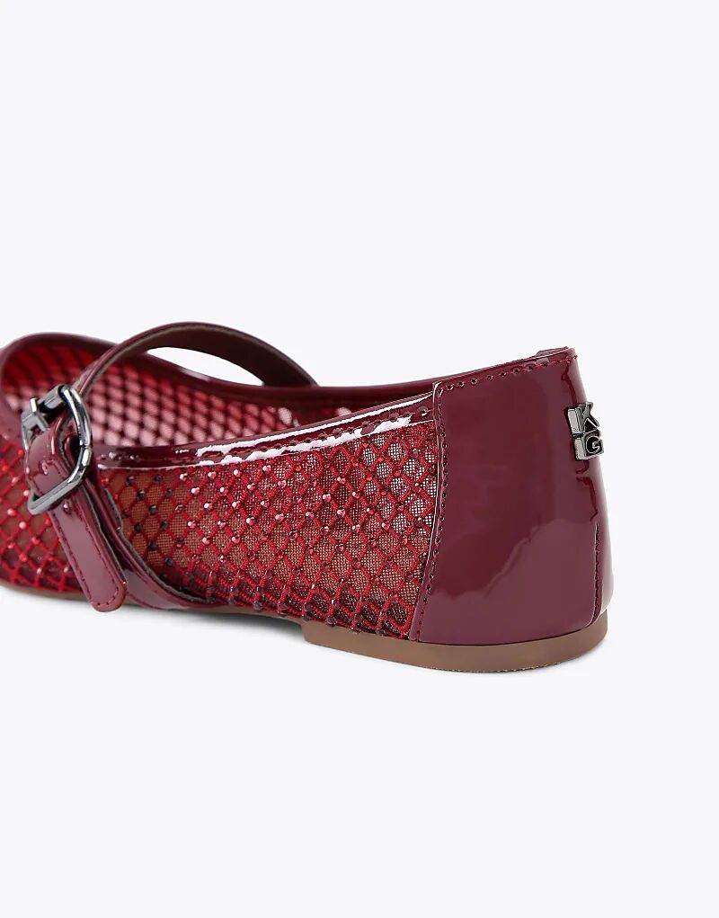 Балетки KG Kurt Geiger Nina Mesh в белом цвете — фото 4