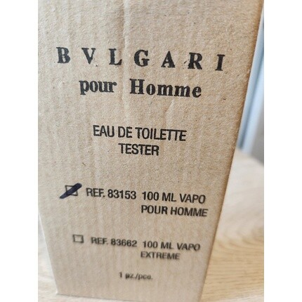 

Туалетная вода-спрей Bvlgari Pour Homme 3,4 унции от Bvlgari Tester, новинка
