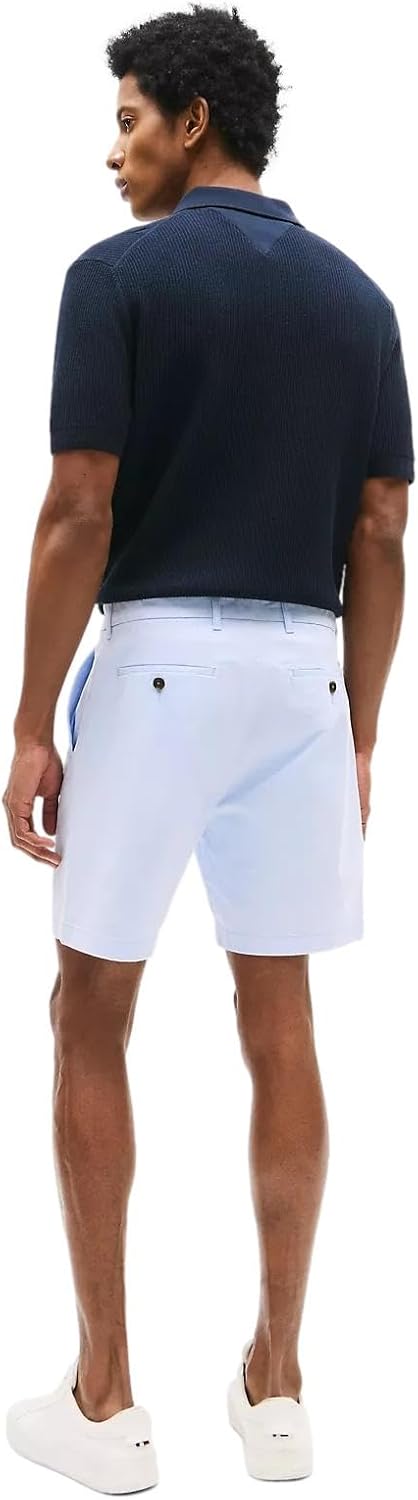 Мужские шорты Tommy Hilfiger Regular Fit Flex-Tommy, коллекция 2024, 40, Th Breezy Blue — фото 4