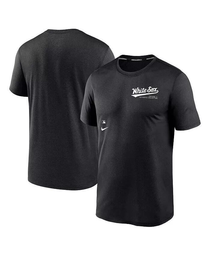 

Футболка мужская черная Chicago White Sox Authentic Collection Early Work Tri-Blend Performance Nike
