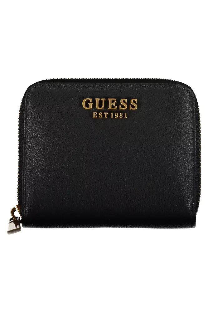 

Черный полиэтиленовый женский кошелек Guess Shoes