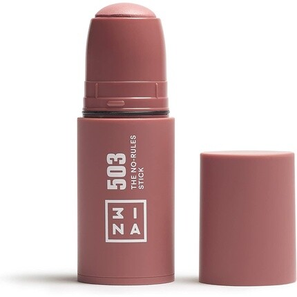 

3INA MAKEUP The No Rules Stick 503 Nude Blush Stick Матовые румяна с гиалуроновой кислотой Кремовые румяна для естественного результата Веганский продукт Не тестируется на животных Полный размер
