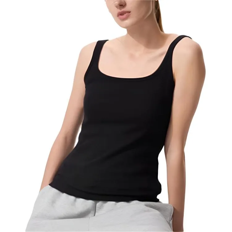 UNIQLO Женский топ-майка черный