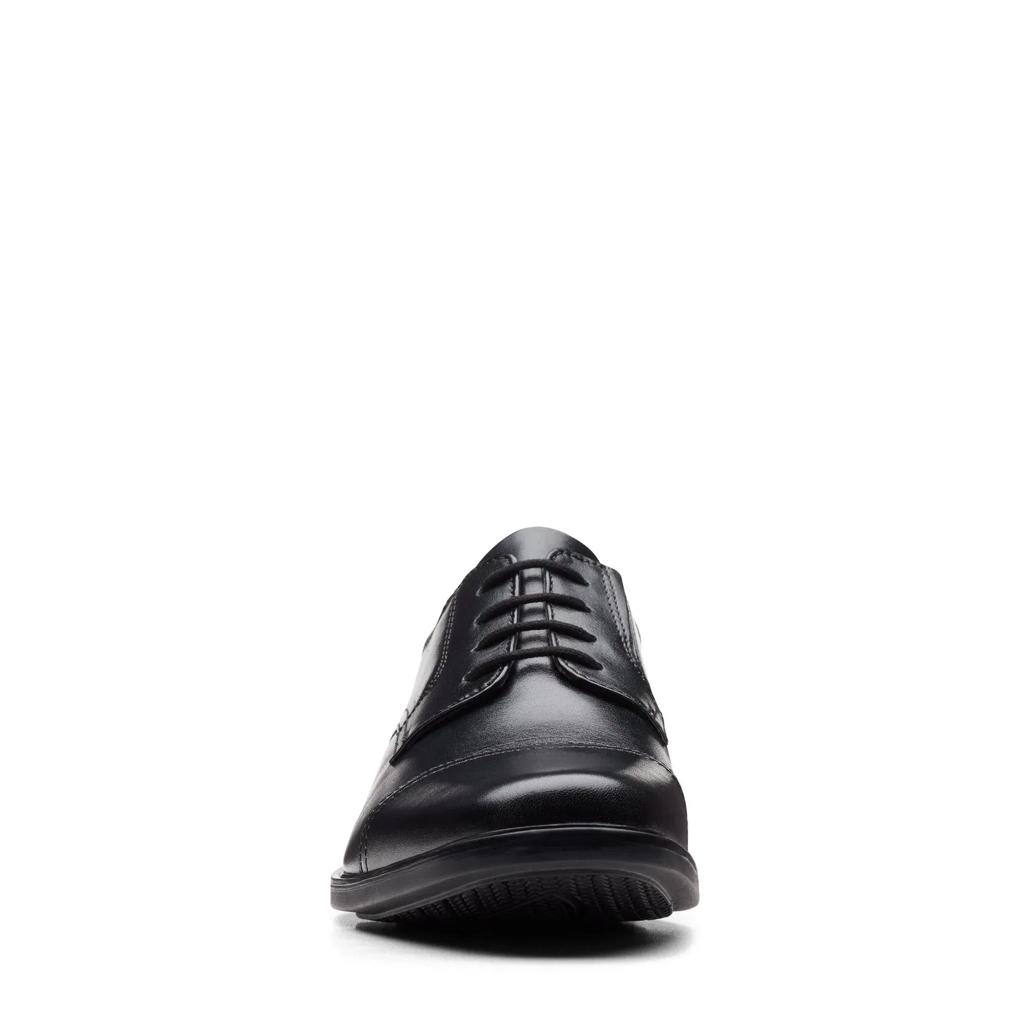 Дерби Howard Cap из черной кожи, Clarks, черный — фото 3