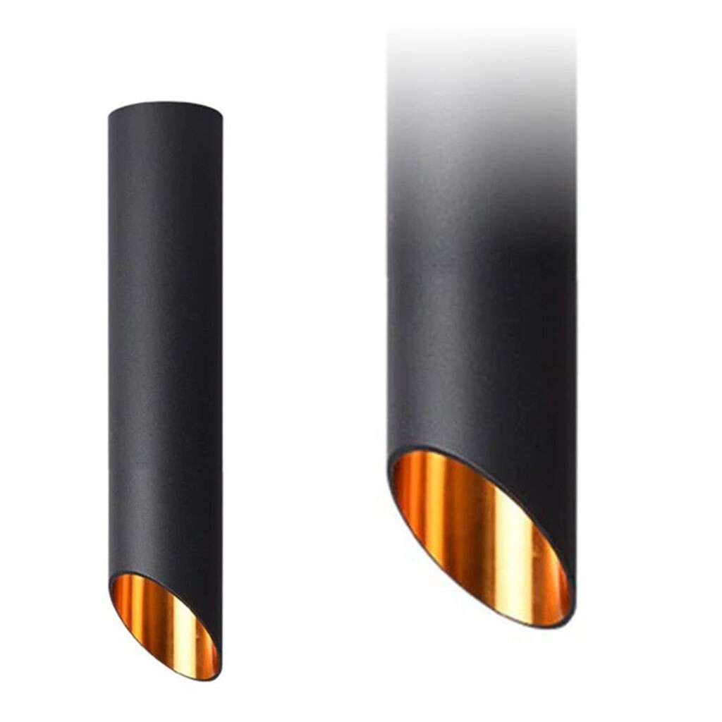 

Подвесной светильник Toollight APP572-1C ЧЕРНЫЙ/ЗОЛОТО 30см Toolight