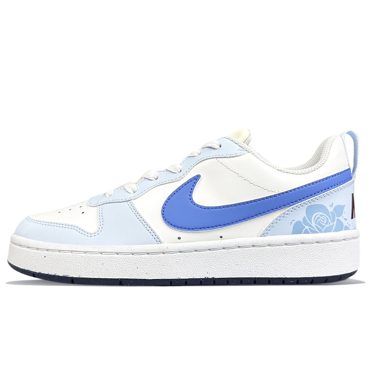 

Кроссовки Nike Court Borough Kids Skateboarding Shoes Kids Low-top Blue/White, синий