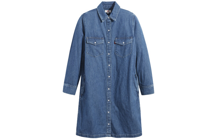 

Рубашка женская джинсовая синяя Levi’S