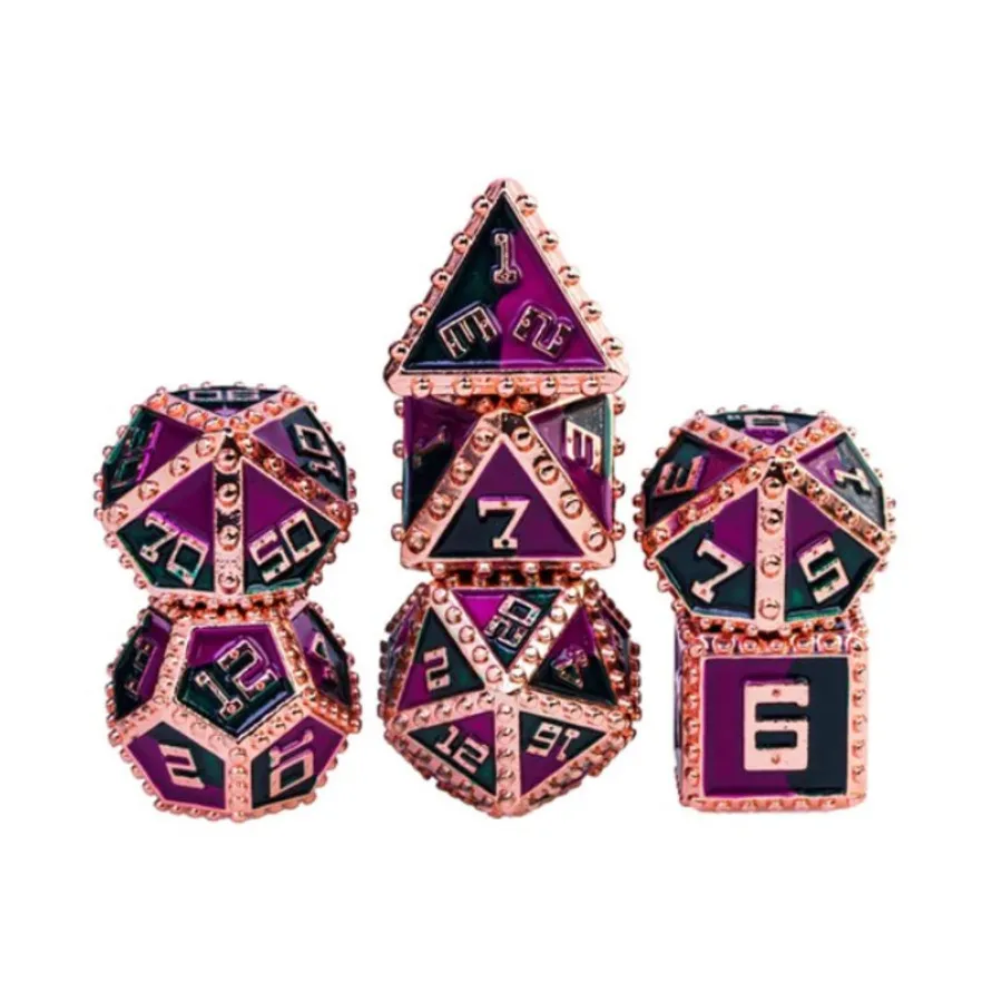 

Поликомплект королевской бригандинной брони (7), Dice Sets - Metal - Brigandine