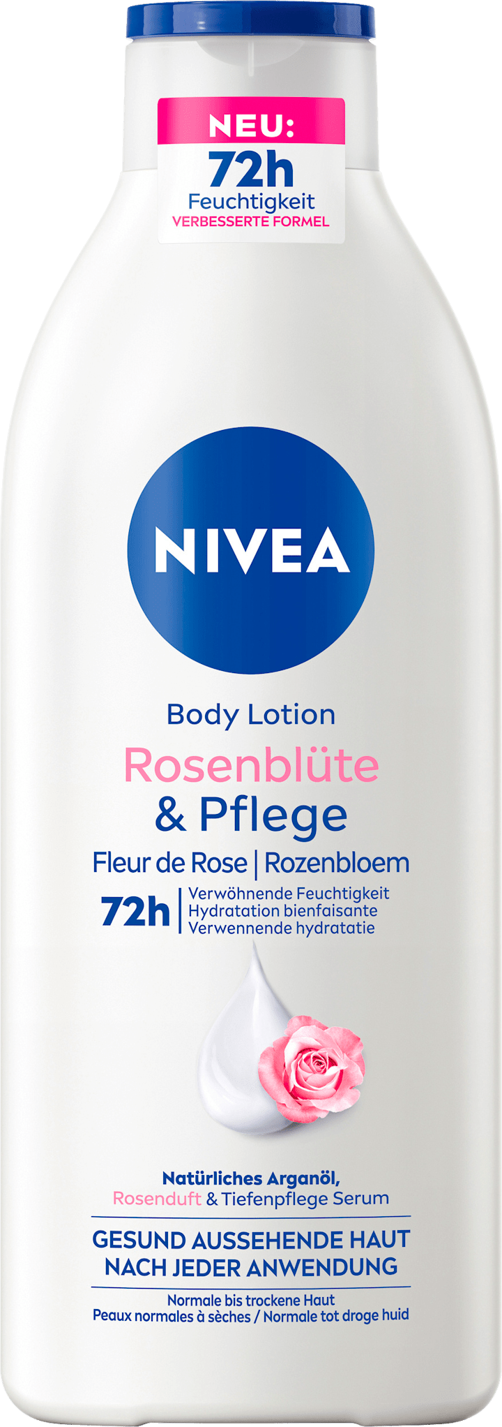 

Лосьон для тела NIVEA Bodylotion Rosenblüte & Pflege, 400 ml