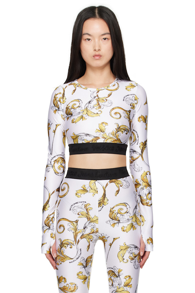 

Футболка Outline Barocco Versace Jeans Couture, мультиколор