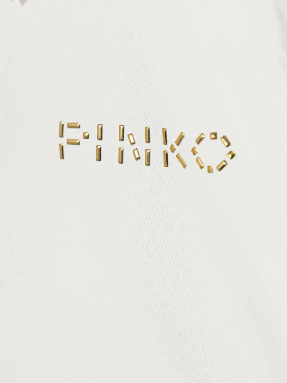 Рубашка с длинными рукавами и логотипом Pinko Kids, белый — фото 3