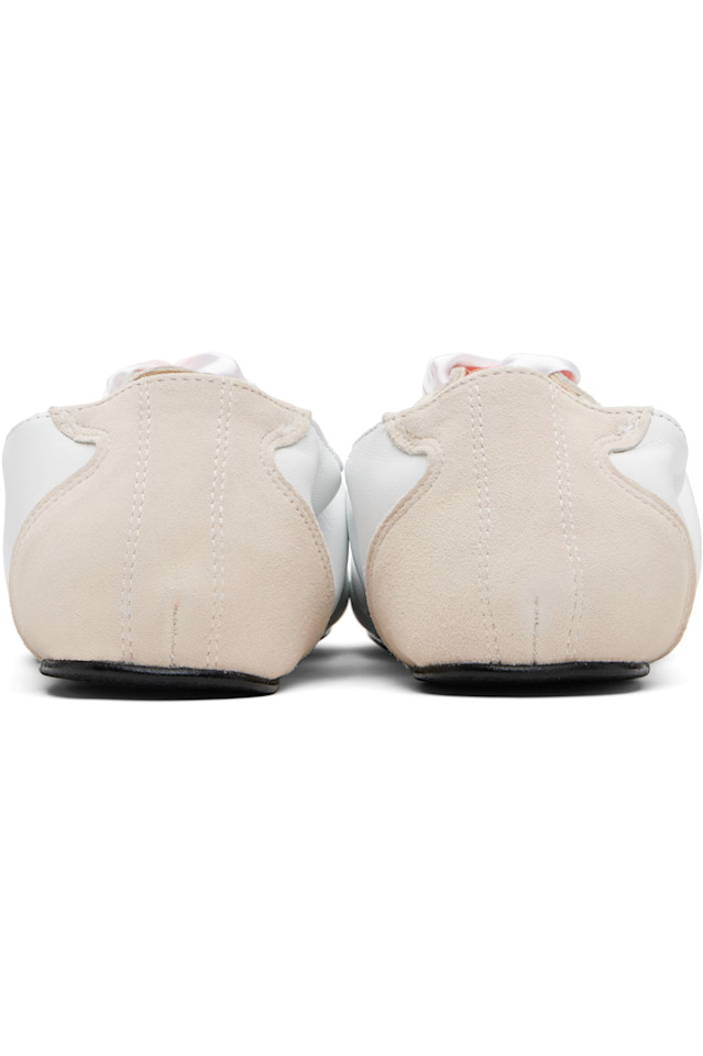 Шелковые теннисные кроссовки Repetto, белый — фото 2