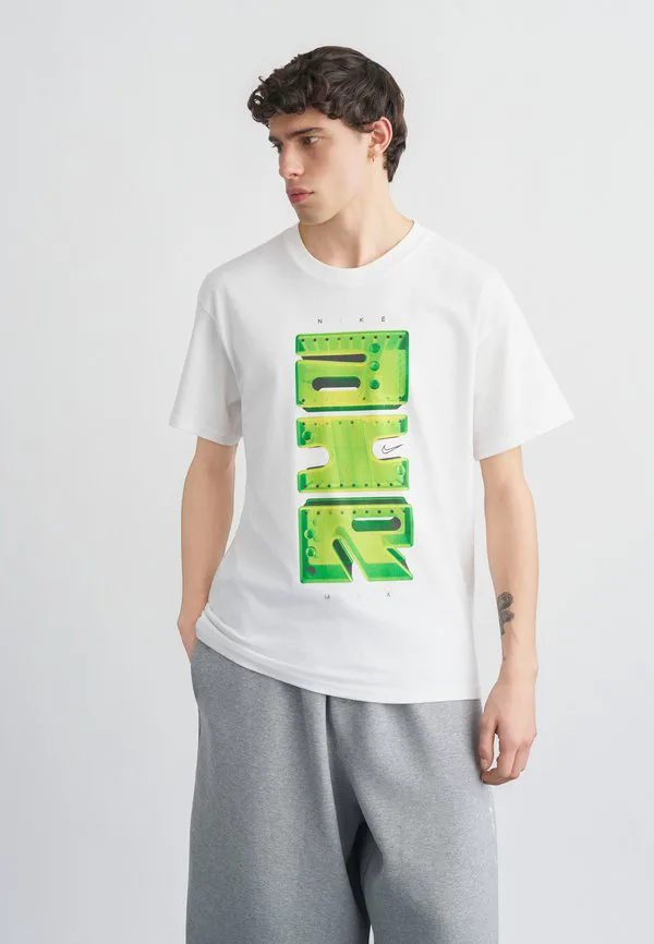 Футболка с принтом tee day plus Nike Sportswear, White