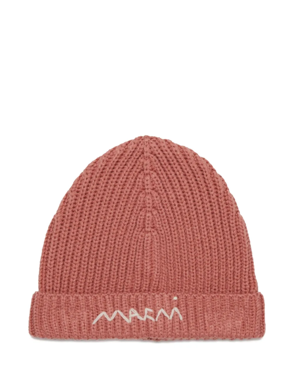 

Шапка бини с логотипом Marni Kids, розовый