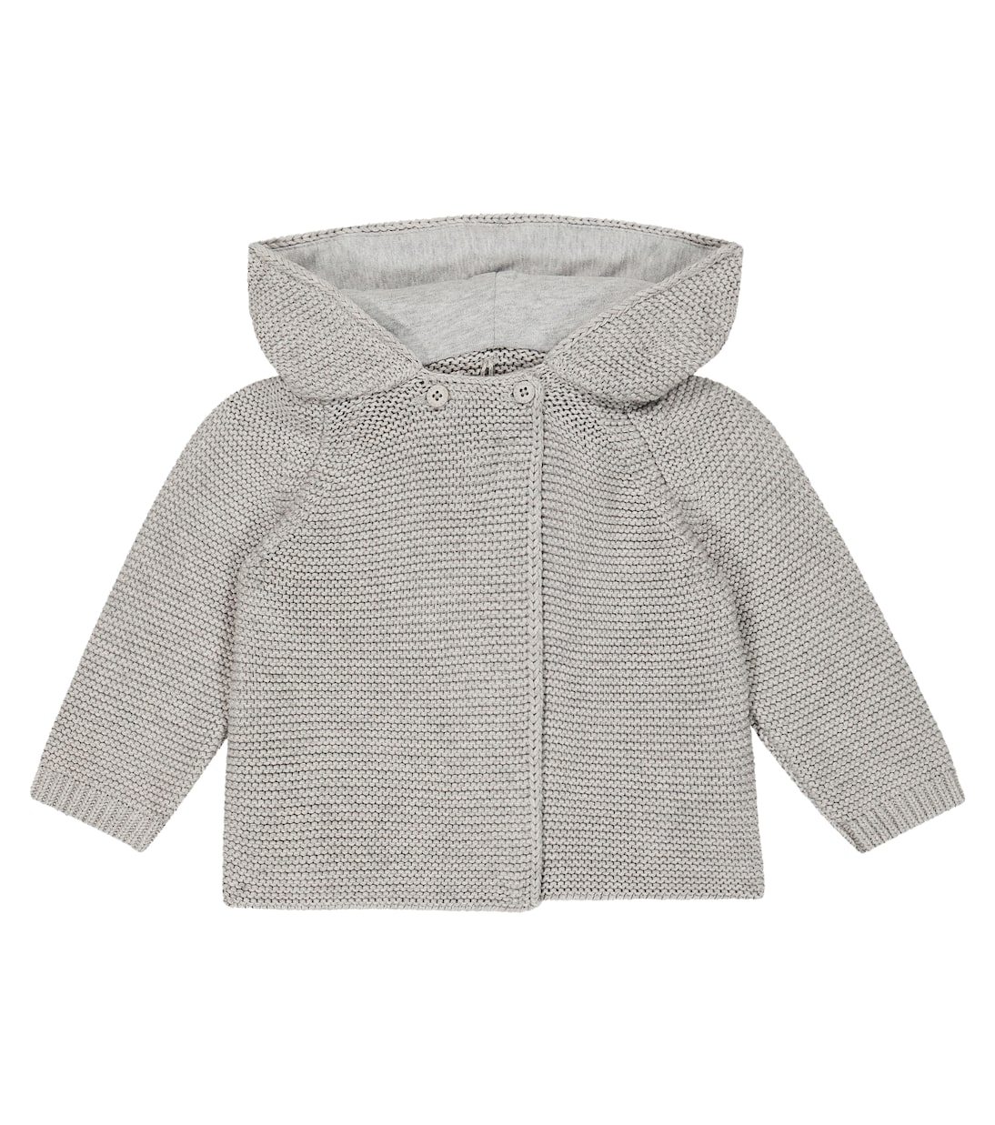

Детский вязаный хлопковый кардиган Stella McCartney Kids, серый