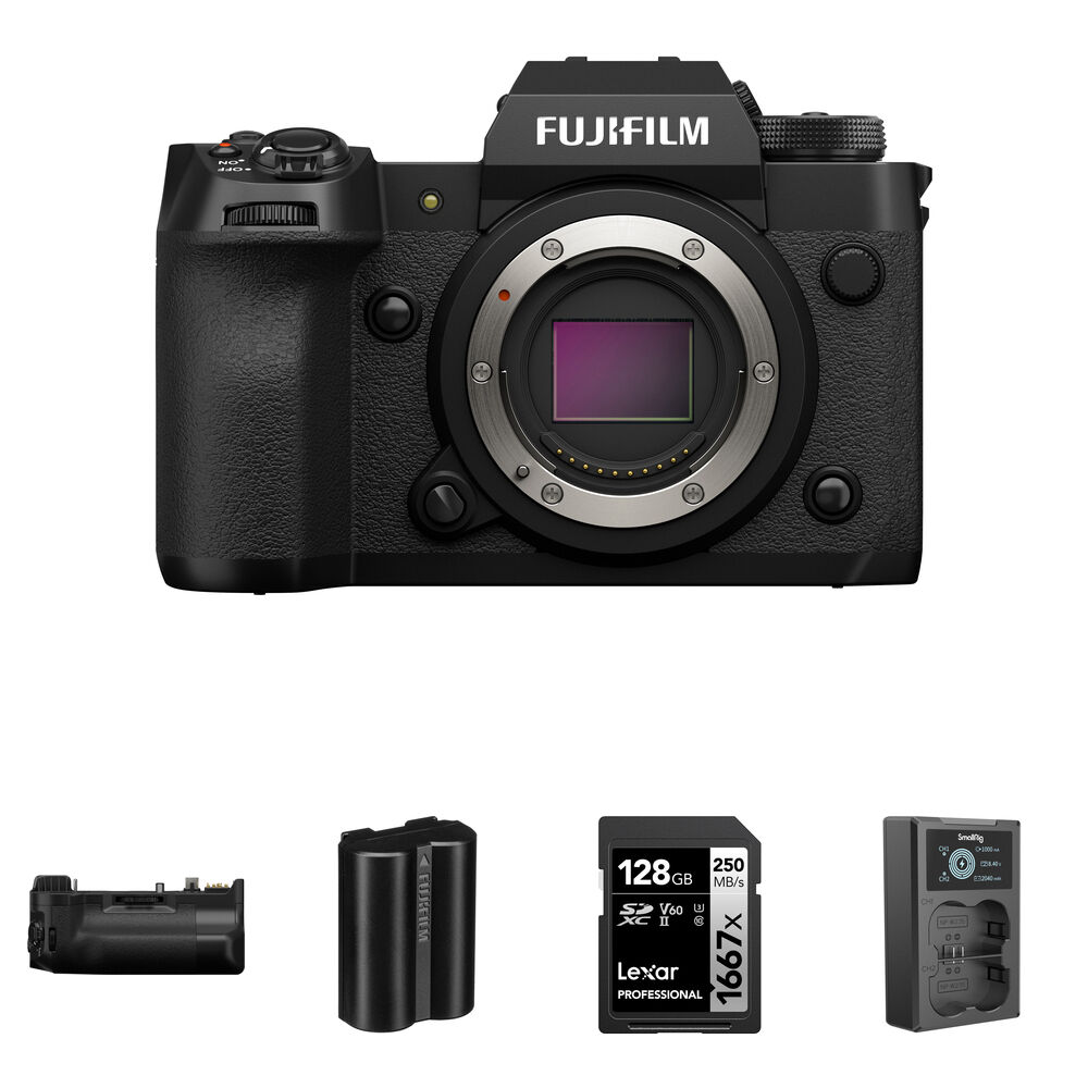 

Беззеркальная камера FUJIFILM X-H2 Mirrorless Camera with Performance Kit