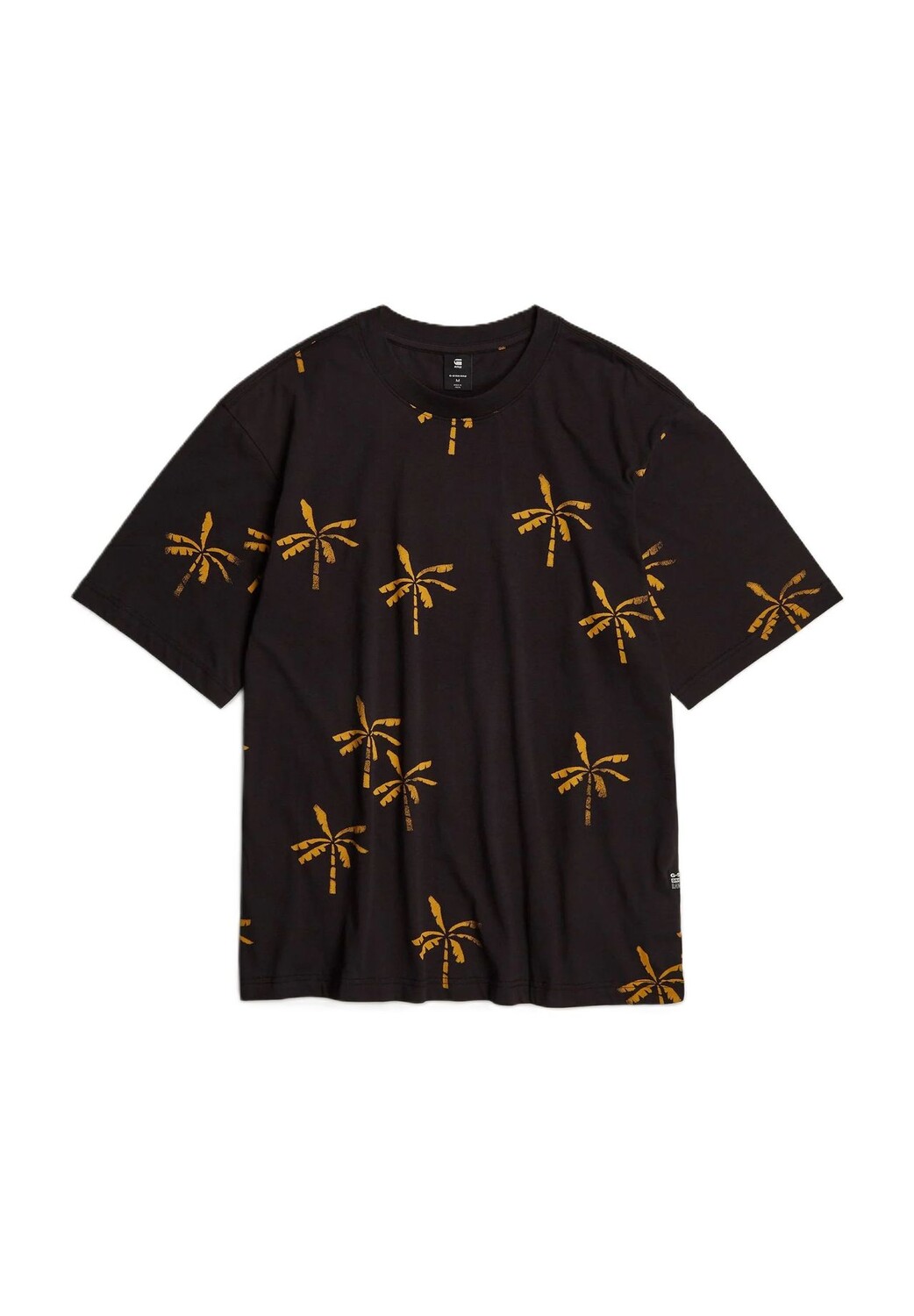 

Футболка, хлопок, мужская G-STAR RAW, цвет G524 Dk Black Pal