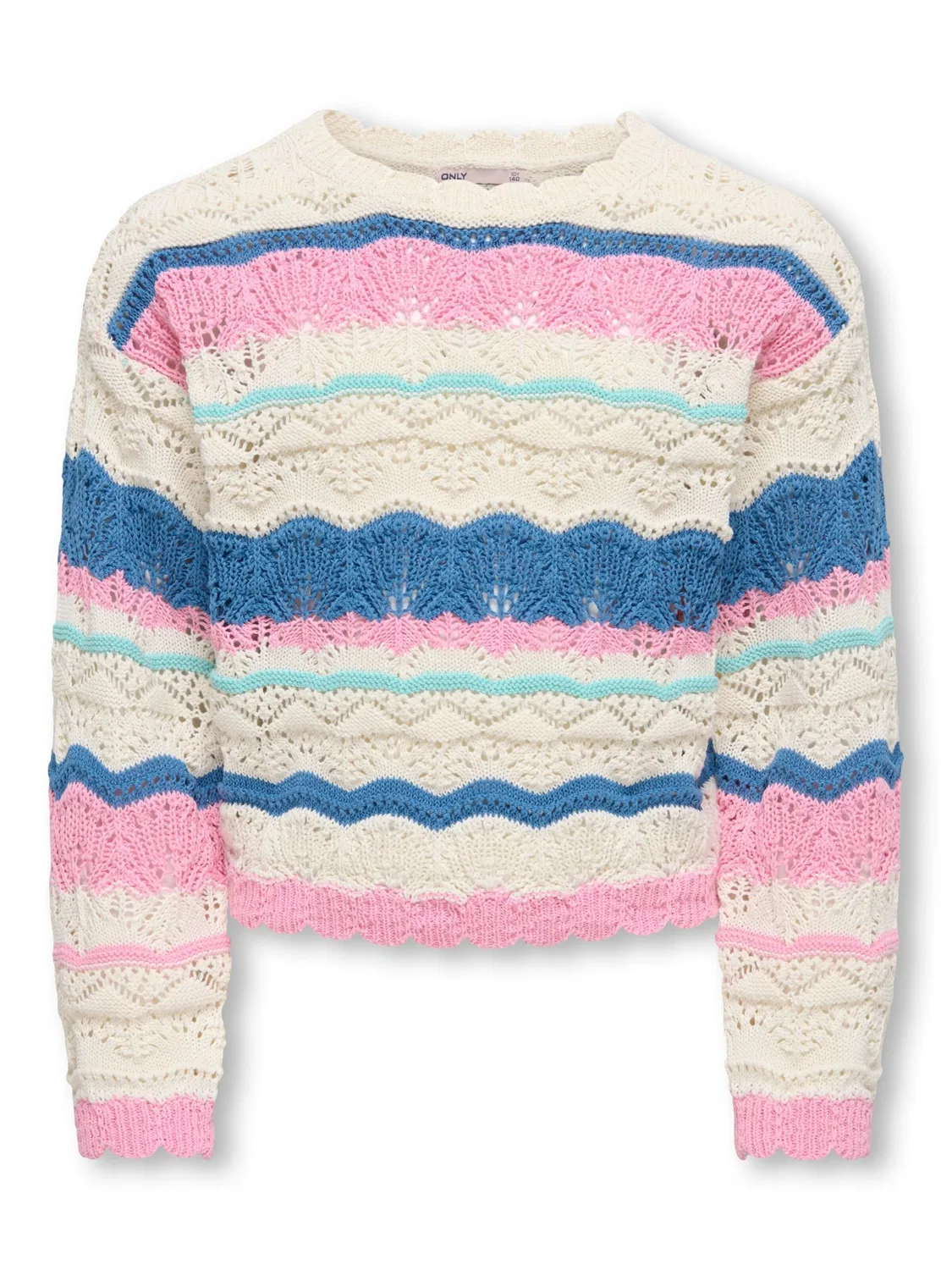 Свитер 'KOGDonna' Only Girls, White