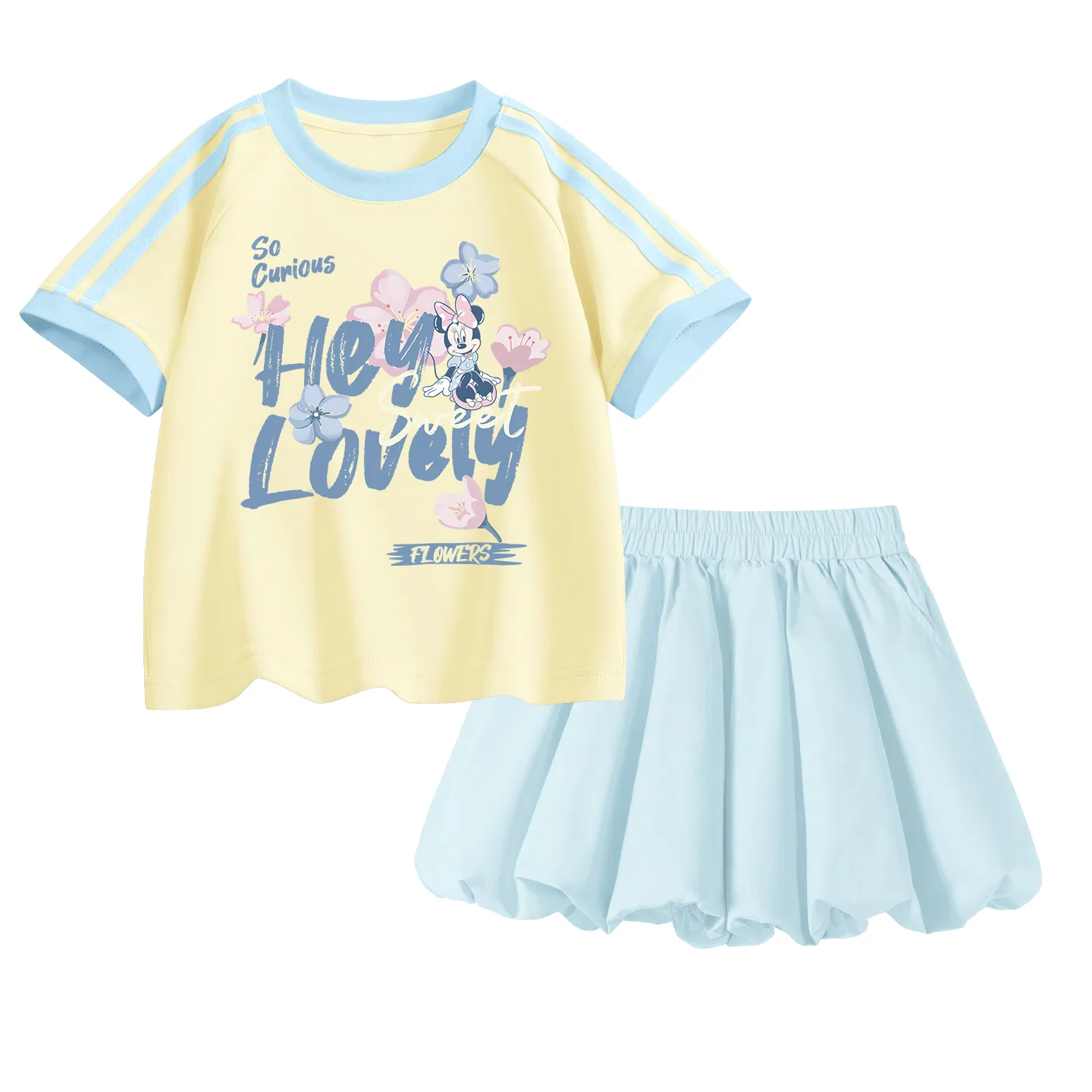 Спортивный костюм для детей Disney Casual Sportswear 2 Pack, светло-медовый и ледниково-голубой