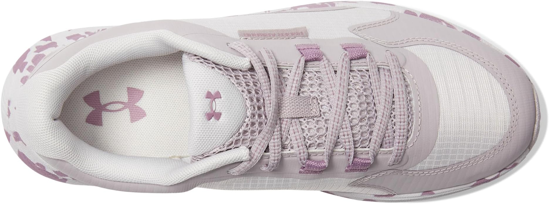 Кроссовки Under Armour Charged Bandit Trail 3, цвет Gray Matter/Gray Dawn/Purple Prime — фото 2