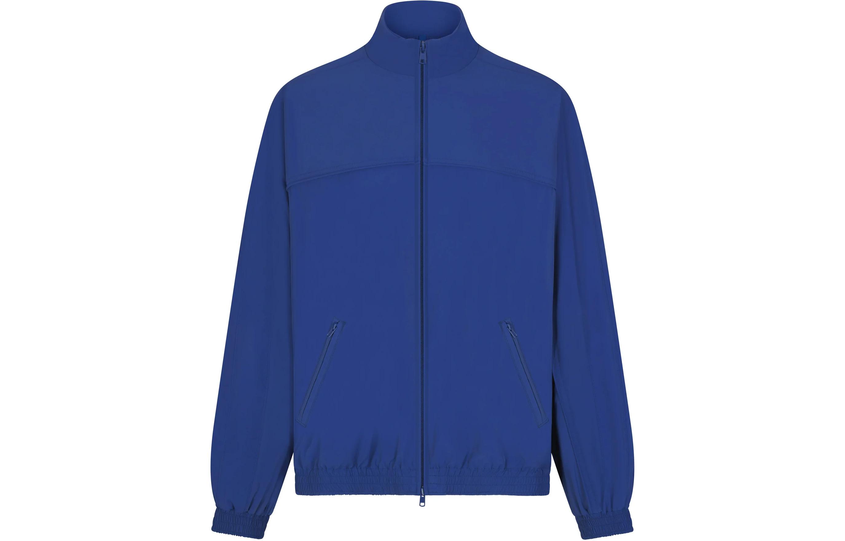 

Куртка оверсайз из тафетового нейлона SKIMS TRACK Collection TRACK WOVEN NYLON OVERSIZED JACKET кобальтово-синий
