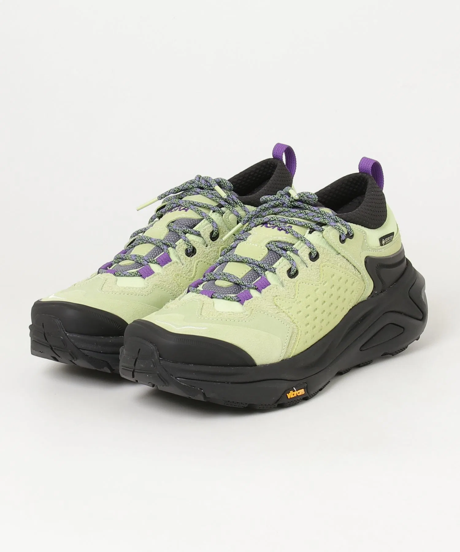 Мужские низкие кроссовки HOKA KAHA 3 LOW GTX 'GORE-TEX' жёлтые