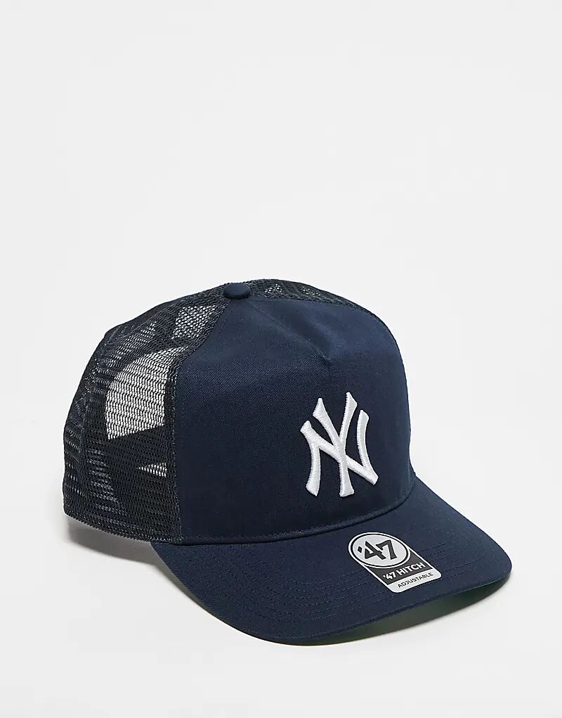 

Кепка дальнобойщика NY Yankees темно-синего цвета 47 Brand