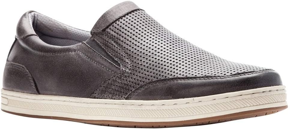 

Кроссовки Propét Mens Logan Slip On повседневные - черные, серый