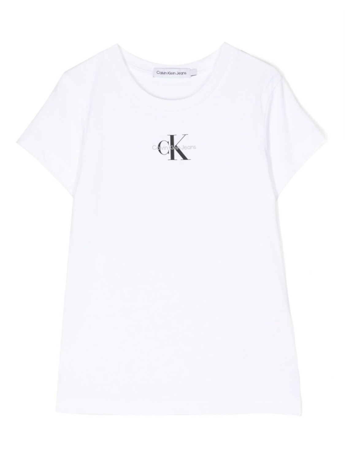 

Футболка с логотипом Calvin Klein Kids, белый