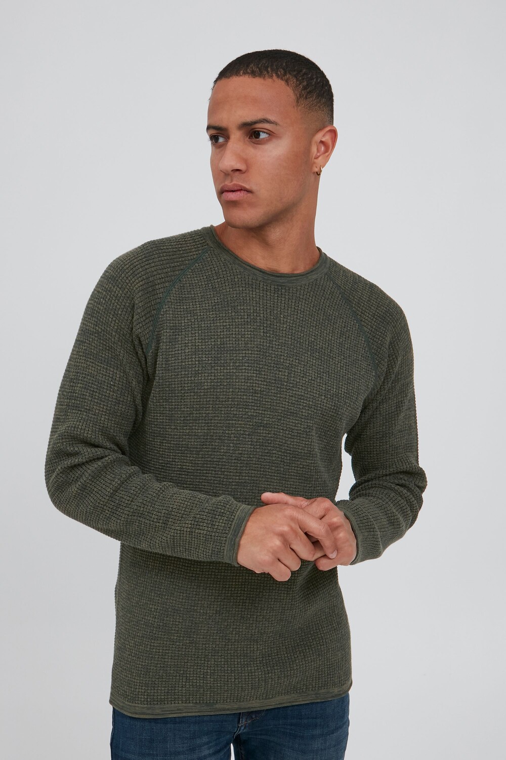 

Пуловер !SOLID Strick SDTaz 0 neck 21105716, зеленый