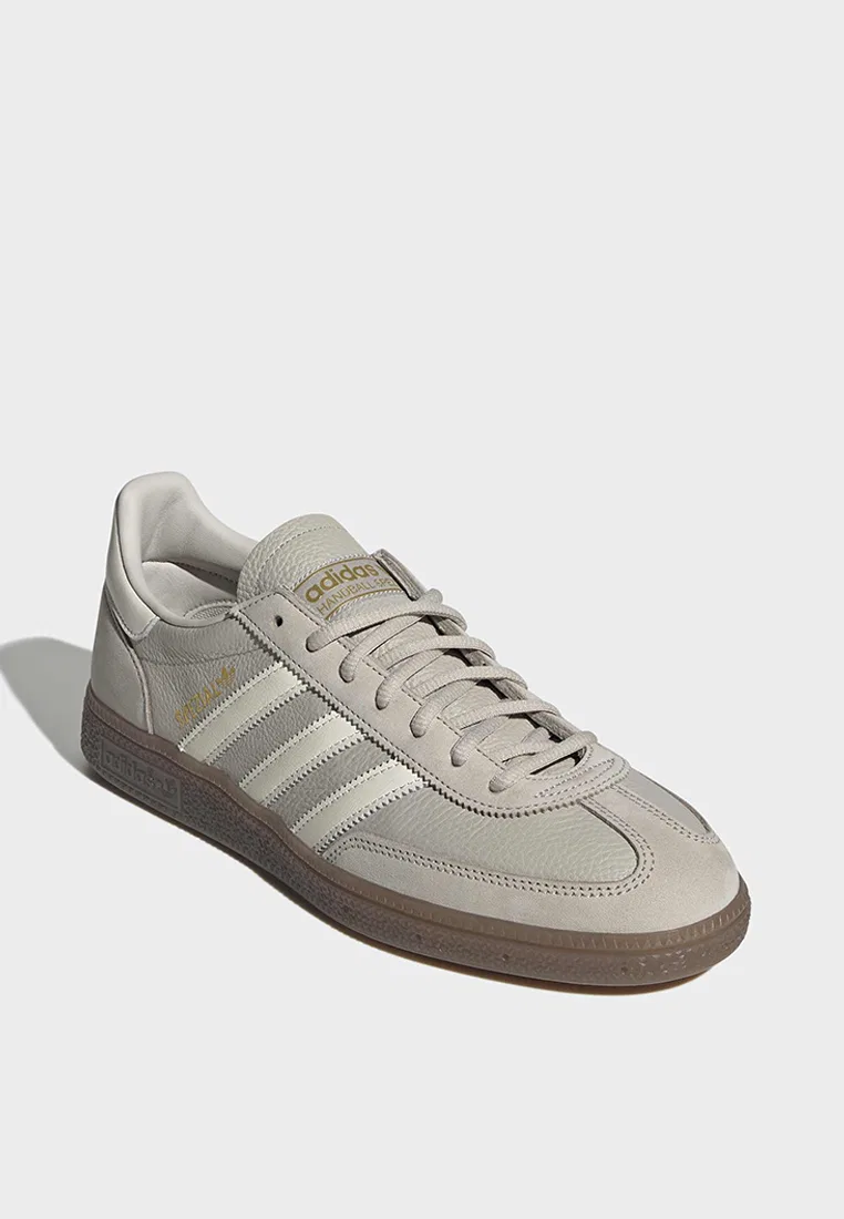 Кроссовки мужские, Handball Spezial, adidas, белый/бежевый — фото 2